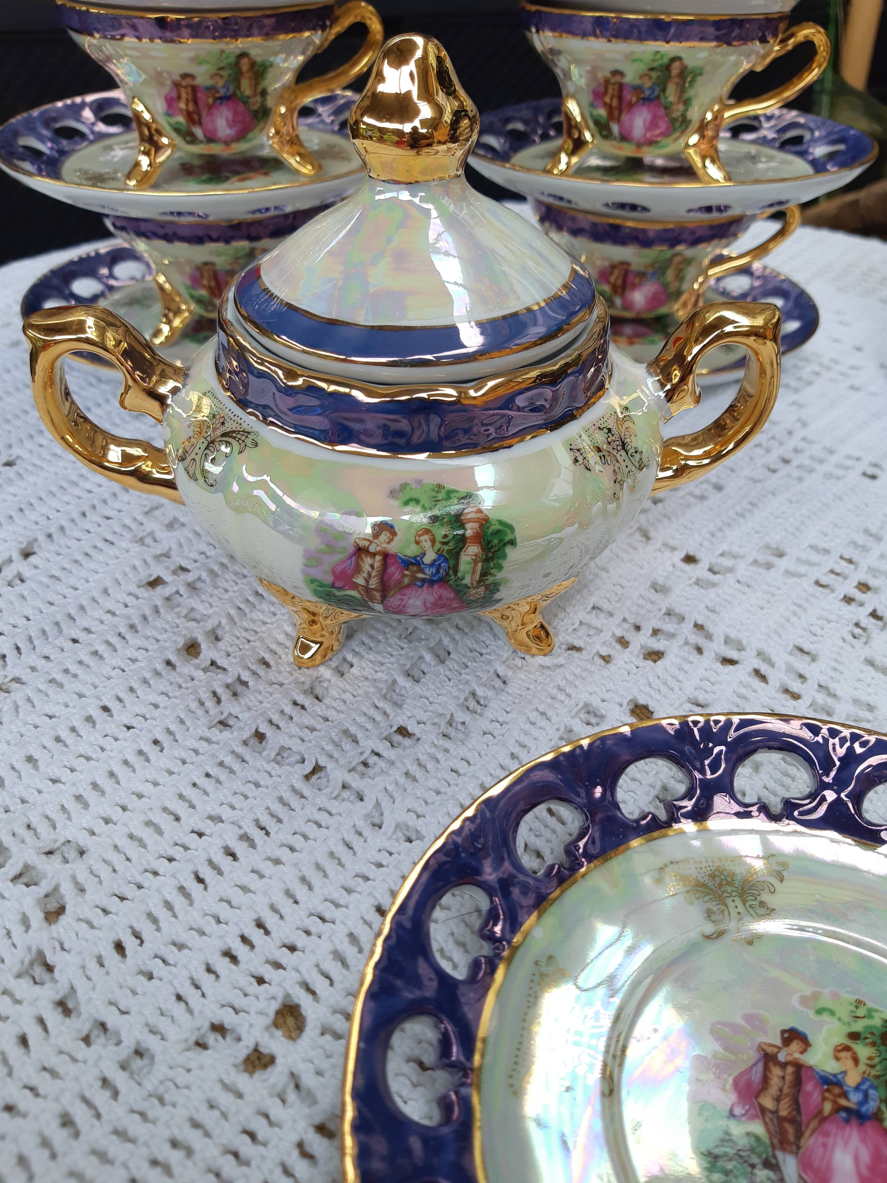 Vintage porcelain coffee service