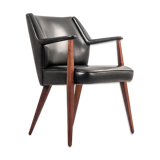 Mid century teak armchair