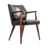 Mid century teak armchair