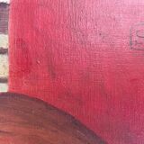 Peinture florale naïve