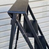 Old wooden workshop stepladder