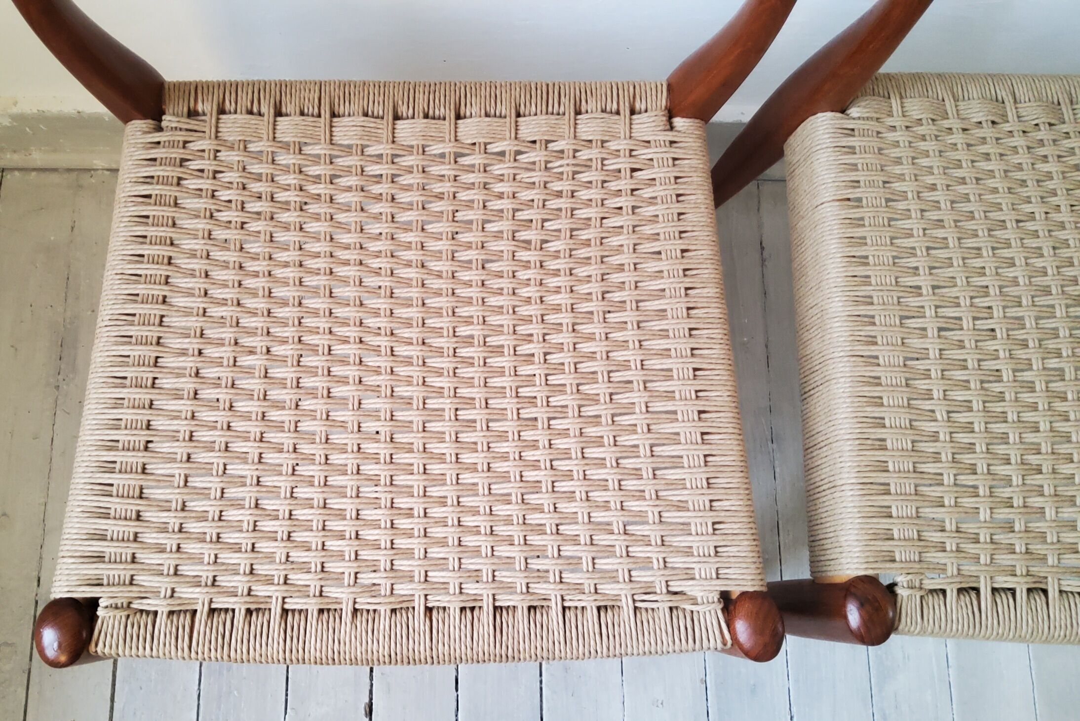 Vintage Niels Otto Møller 1950s chairs
