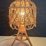 Old bamboo lamp