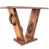 Art Deco console, Poland, 1950s