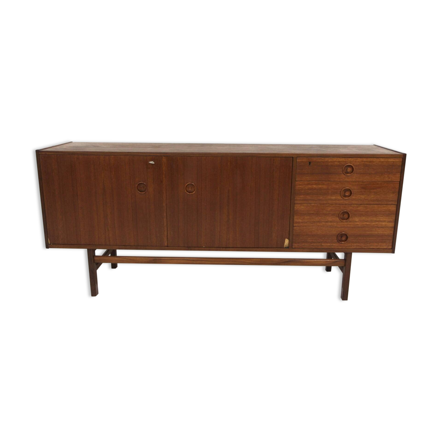 Enfilade scandinave en teck, Suède, 1960
