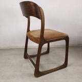 4 baumann sleigh chairs