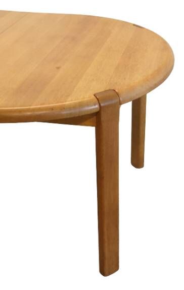Niels Bach oval dining table 'Korshavn' - japandi / vintage / Danish design