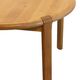 Niels Bach oval dining table 'Korshavn' - japandi / vintage / Danish design