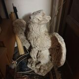 Imperial eagle in fiber cement XXth