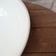 Vintage ironstone salad bowl Salins model Nénuphar 28cm