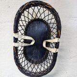 Wicker doll basket