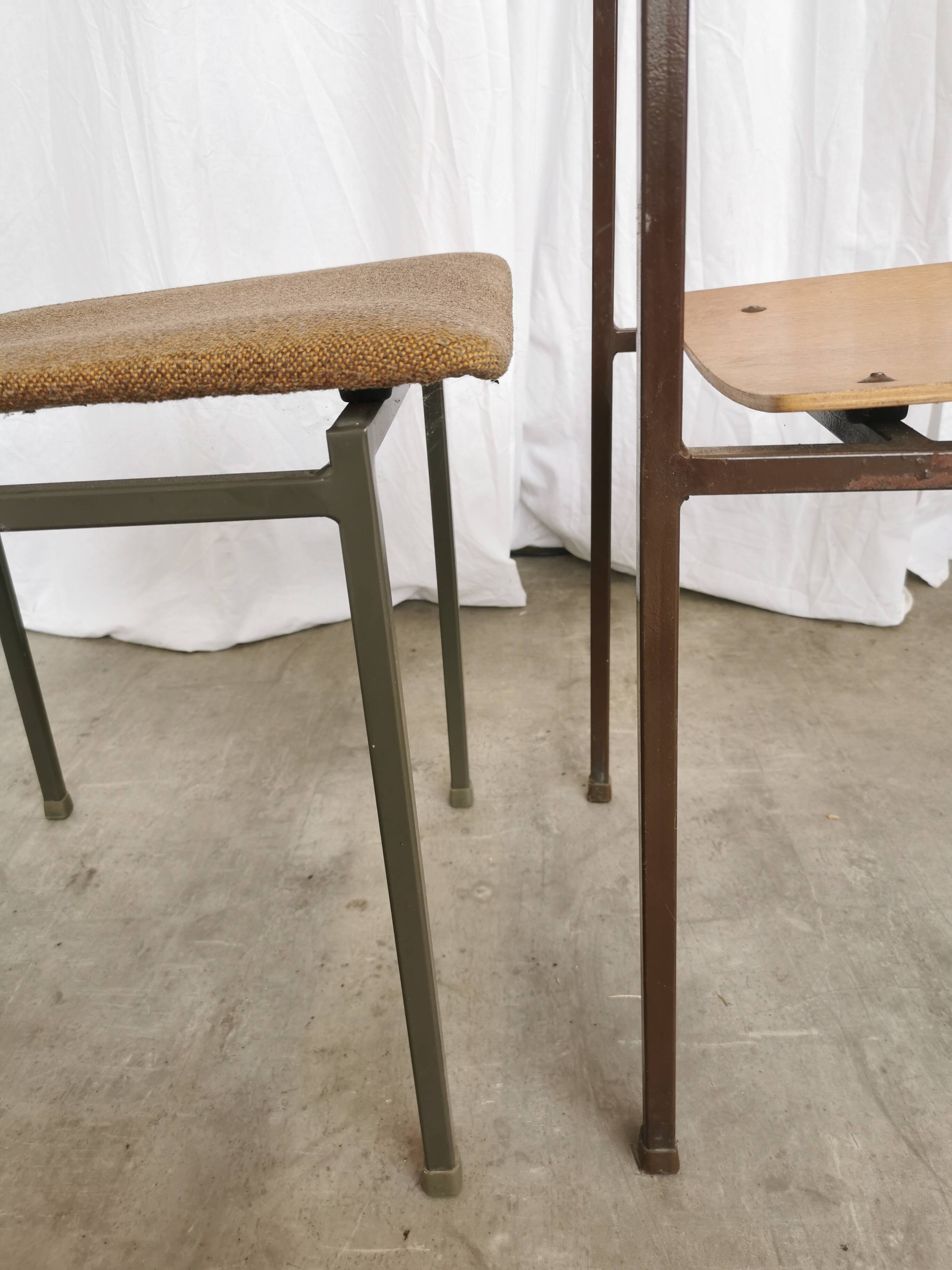 Chaises de salle à manger industrielles vintage - Stol Kamnik années 1970 - Lot de 4 - Mix & Mat
