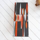 CERAMIC NAVETTE COFFEE TABLE BY ROGER CAPRON 1960