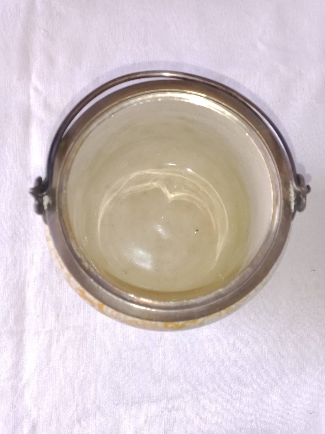 B Grayson & Son Sheffield Crackle Ceramic Cookie Jar