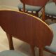 Set of six teak chairs, Danish design, 1970s, production: Denmark