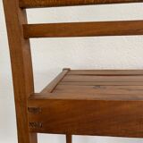 4 René Gabriel stackable chairs