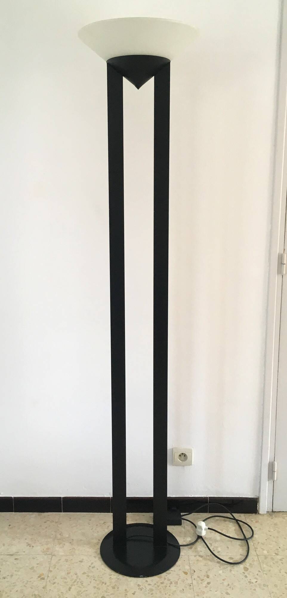 Vintage Italian floor lamp from the 80s