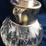 Old crystal orangeade decanter