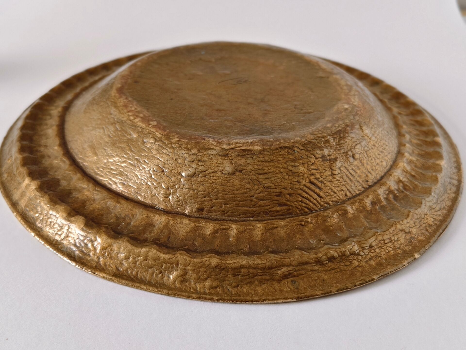 Hammered brass cup Collini Austria - 1960s