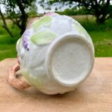 Vintage fruit flower slush water pitcher