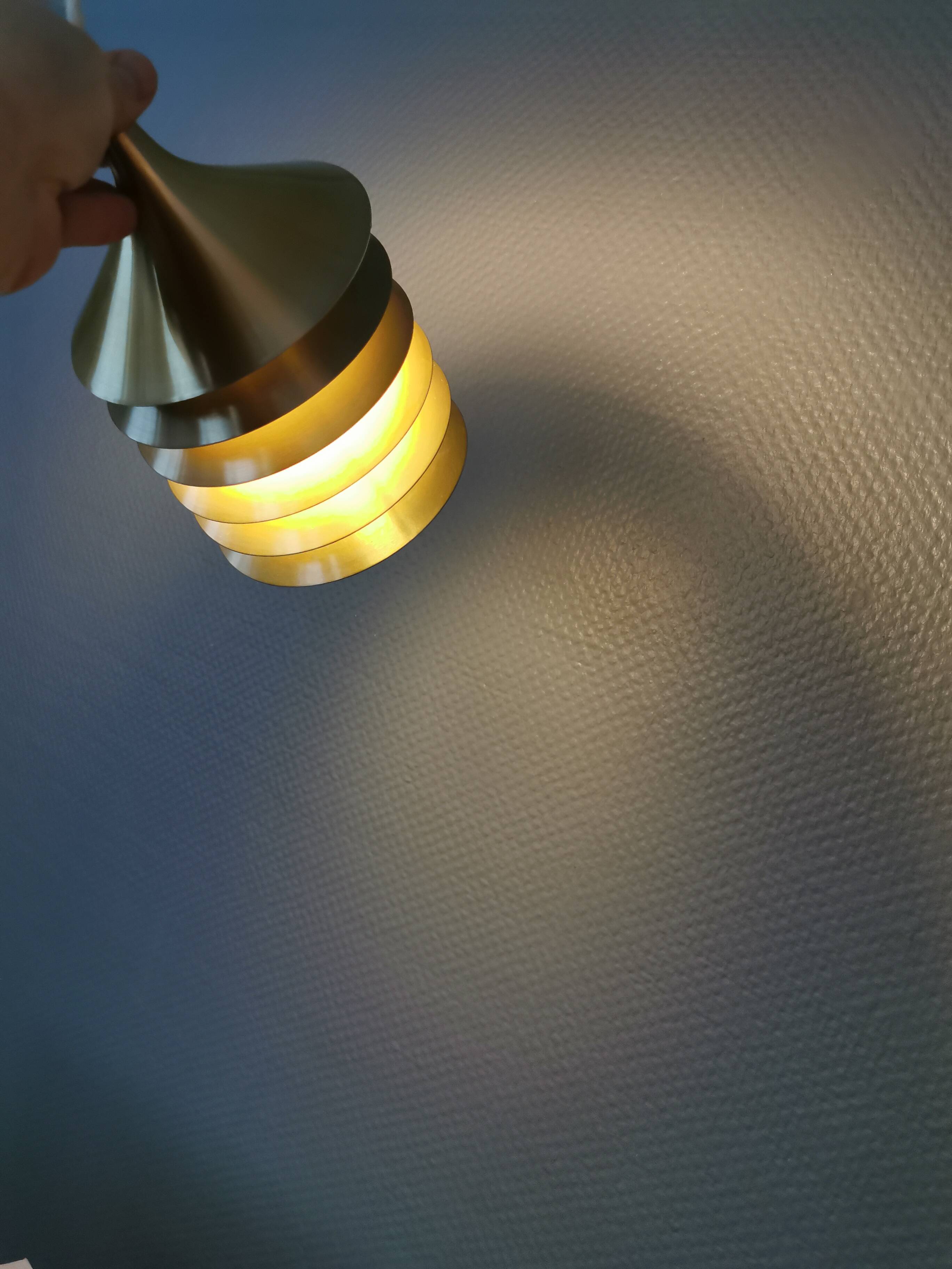 IKEA Duett Hanging Lamp, design by Bent Gantzel-Boysen 1980s