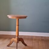 Guéridon bois massif