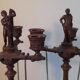 Napoleon III bronze candelabra