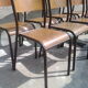 Series 8 vintage school chairs Mullca