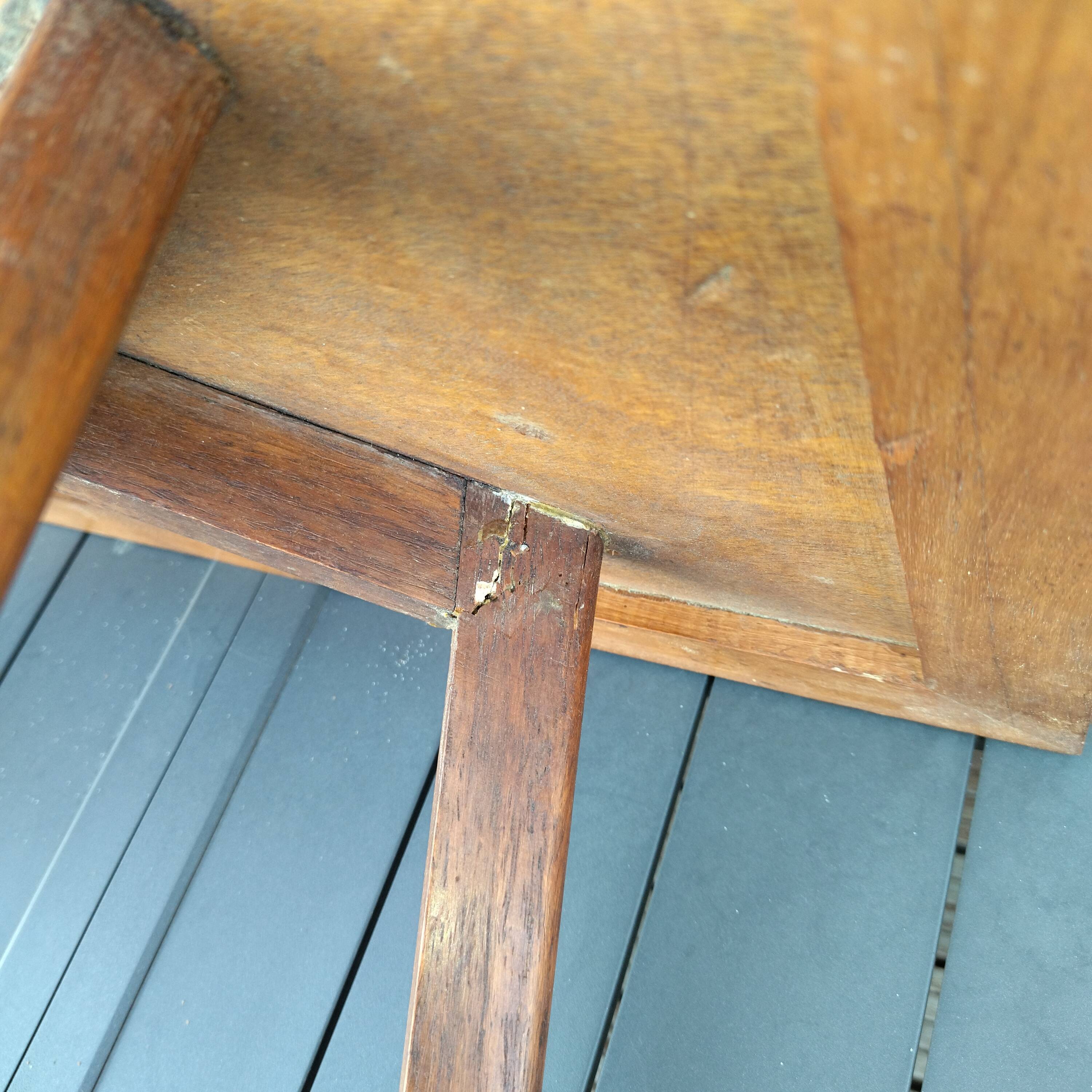 Coffee table or blunder sofa reconstruction formica oak