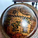 Vintage desktop world map