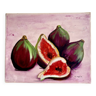 Oil on canvas “Figs”