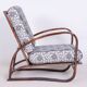 Art Deco Reclining Armchair attributed to Jindřich Halabala for Up Závody, 1920s
