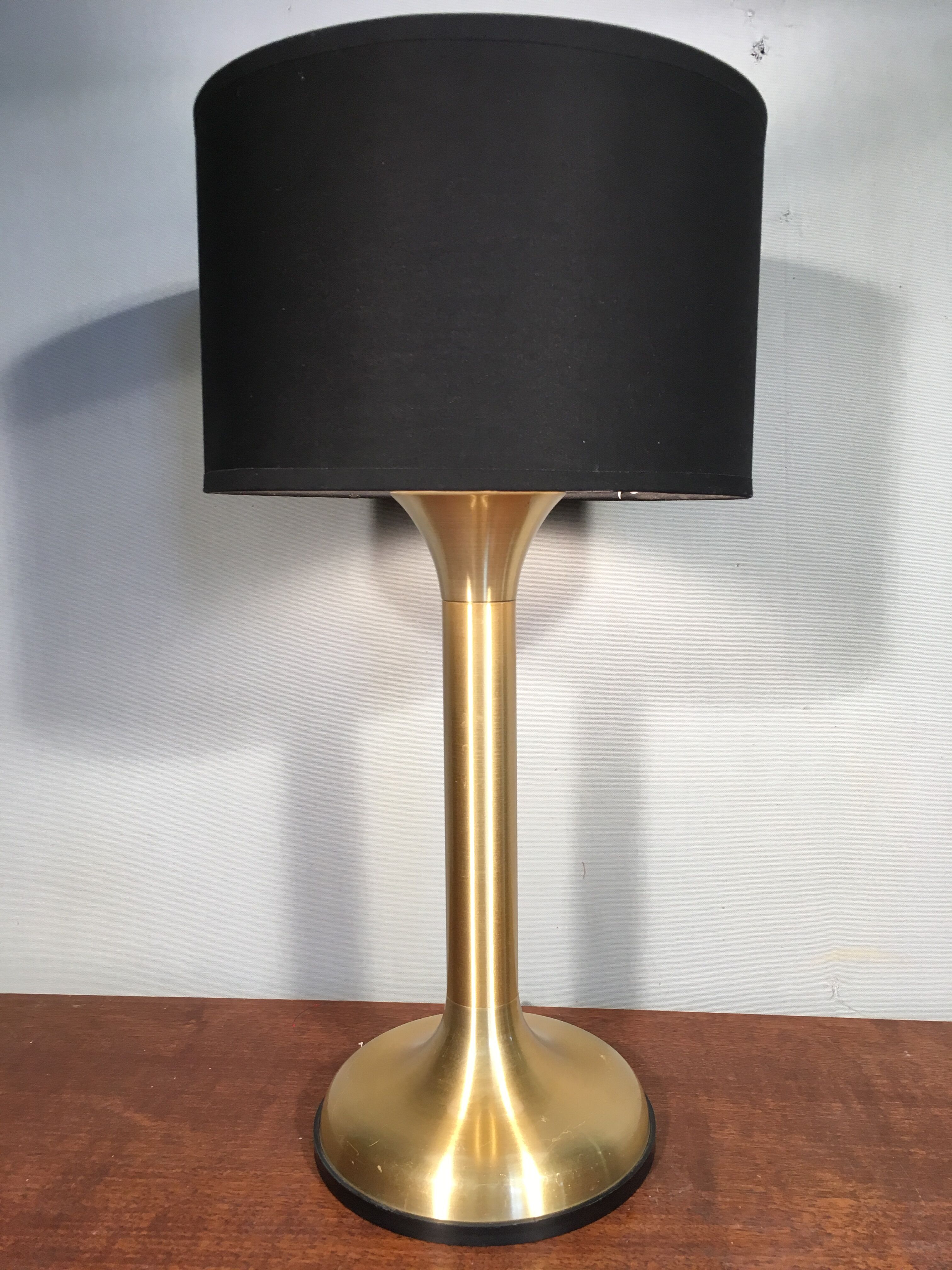 Lampe alu brossé 1970