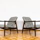Customizable Blue Armchairs By Edmund Homa, 1960s