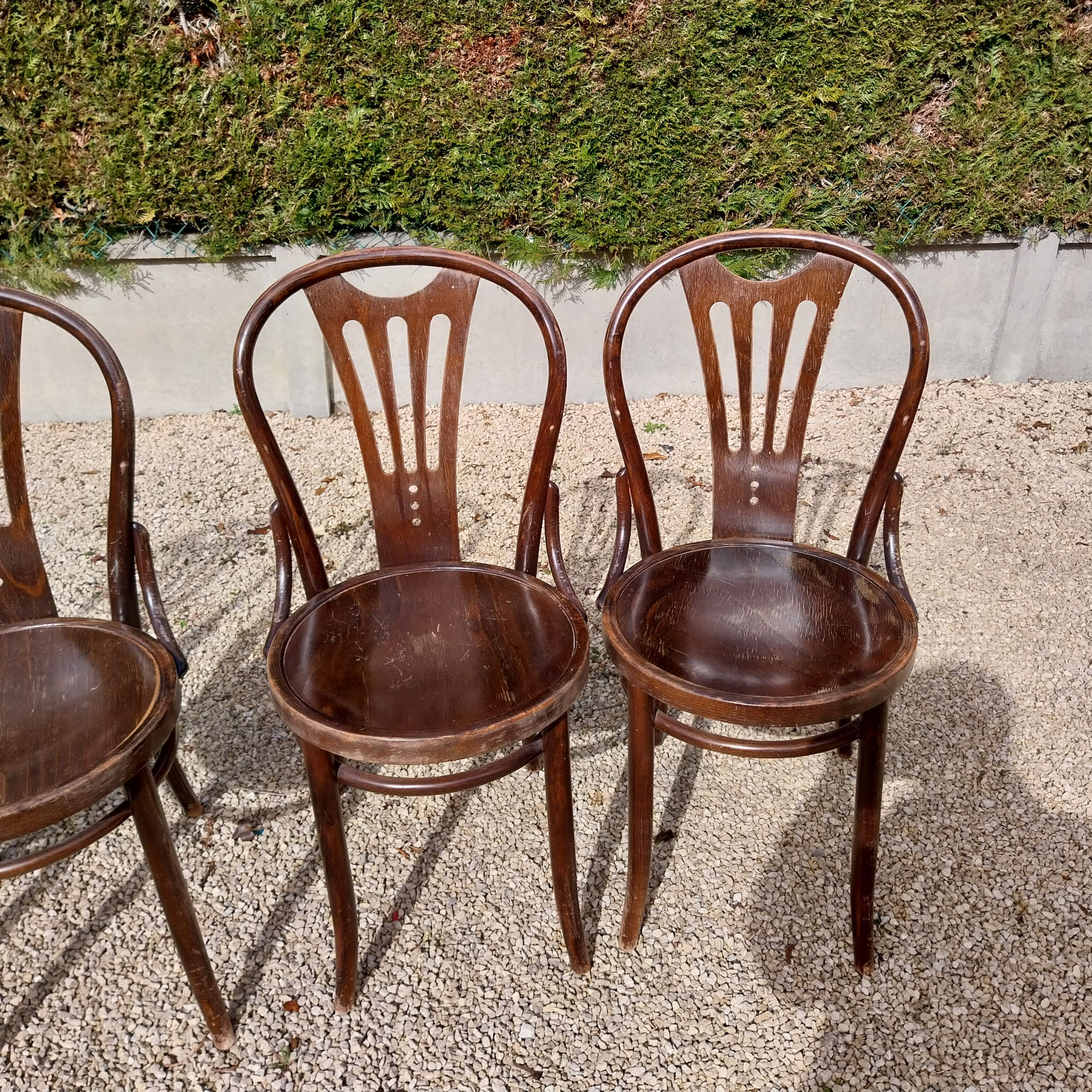 4 bistro chairs