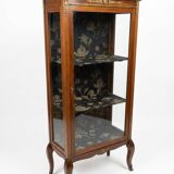 Antique library in Louis XV style made of mahogany.