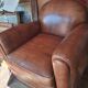 Paire de fauteuils club
