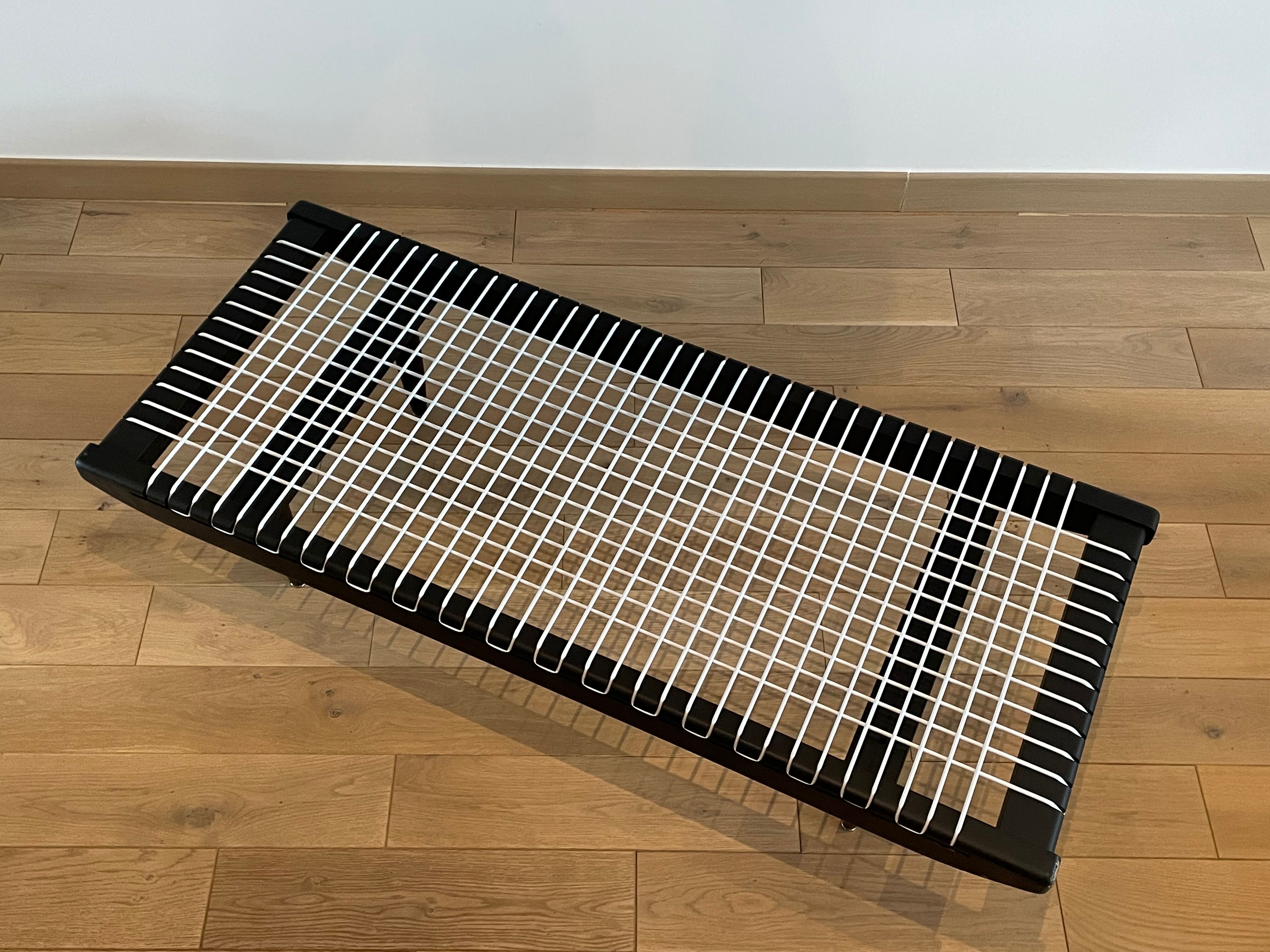 Black lacquered coffee table by Georges Tigien,1960s