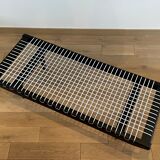 Table basse laquée noire par Georges Tigien,1960s