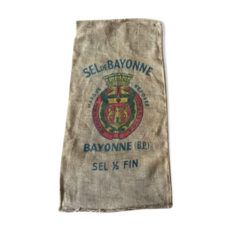 Jute bag, Bayonne salt