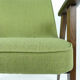 Pair Of Vintage Danish Style Green Armchair 60'S