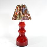 Scandinavian Modern Oxblood Red Table Lamp  by Gert Nyström for Hyllinge