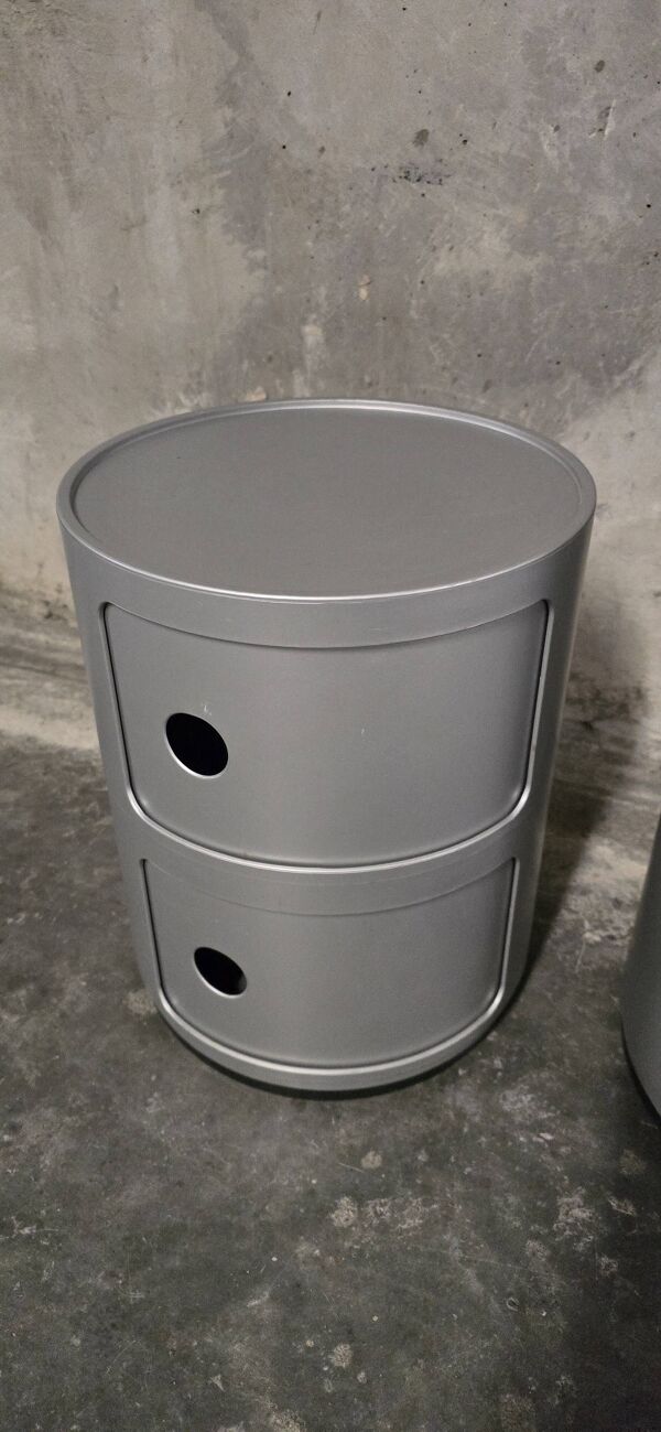 Lot de 2 rangements Componibili Kartell – Anna Castelli Ferrieri