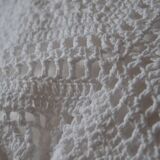 White crochet bedspread