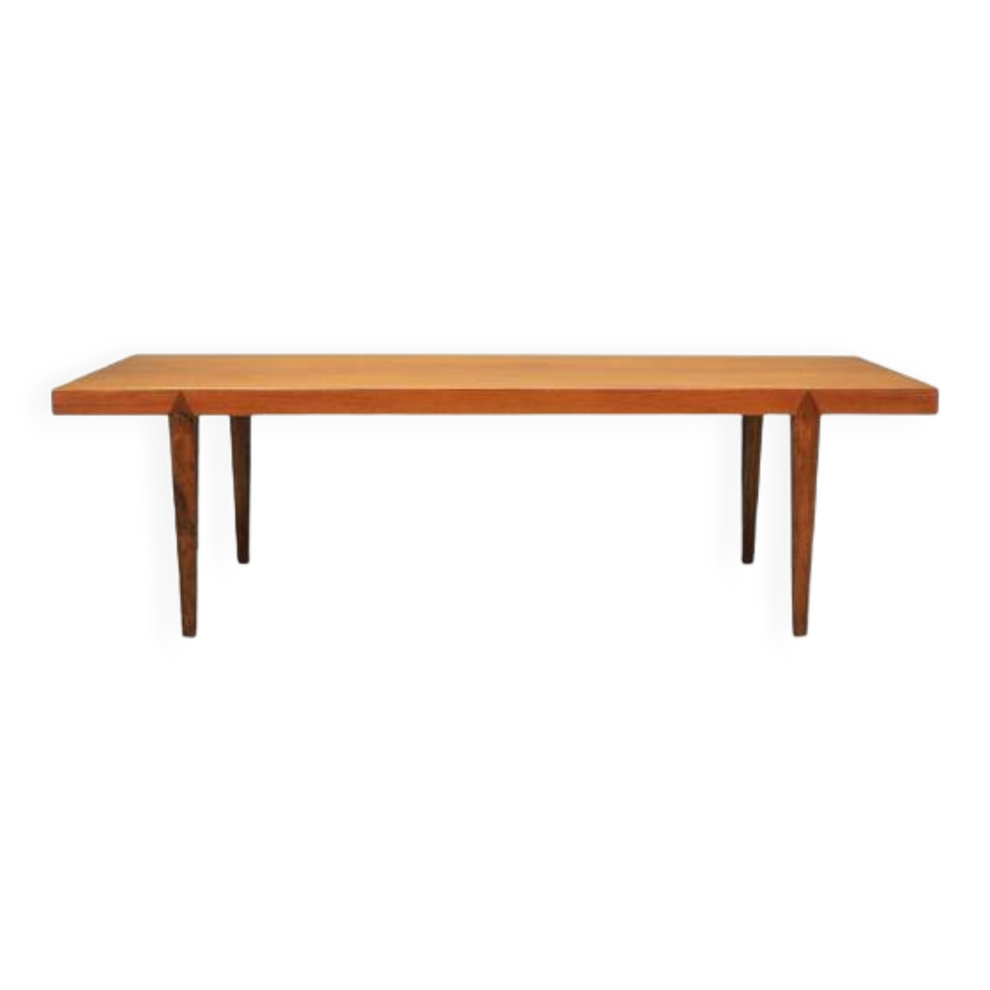 Teak coffee table, Danish design, 1970s, manufacturer: Severin Hansen