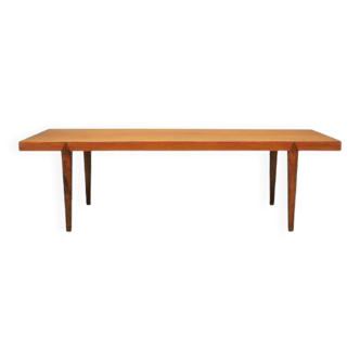 Teak coffee table, Danish design, 1970s, manufacturer: Severin Hansen