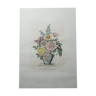 Lithograph by prévost english vase