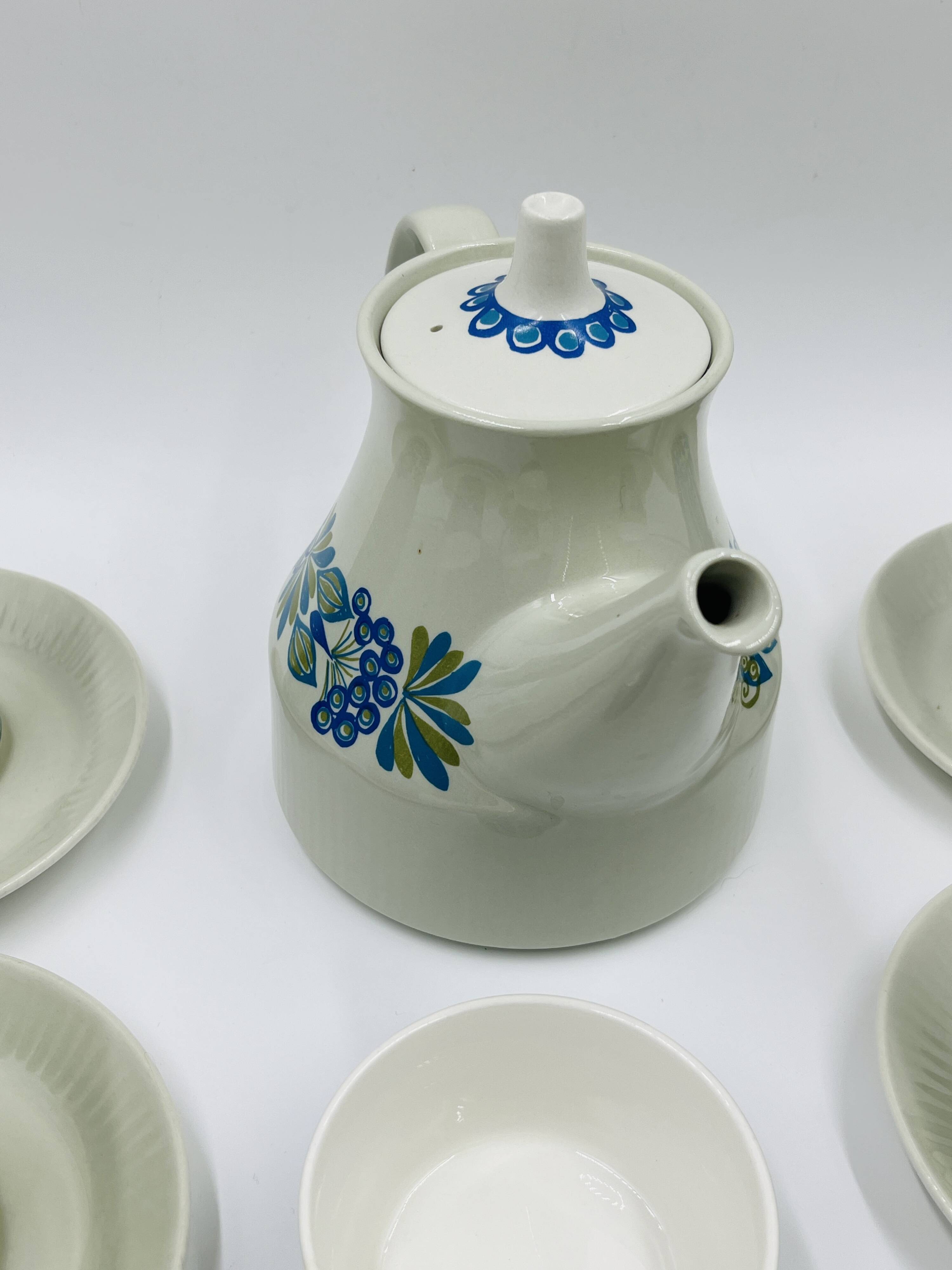Scandinavian coffee service Tor Viking by Figgjo Flint