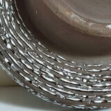 50s ceramic Ikebana cup vase