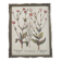 Botanical board wildflowers frame wood to pose